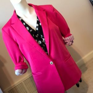 Hot Pink Zara Blazer!